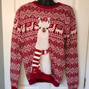 Men’s Holiday Llama Sweater